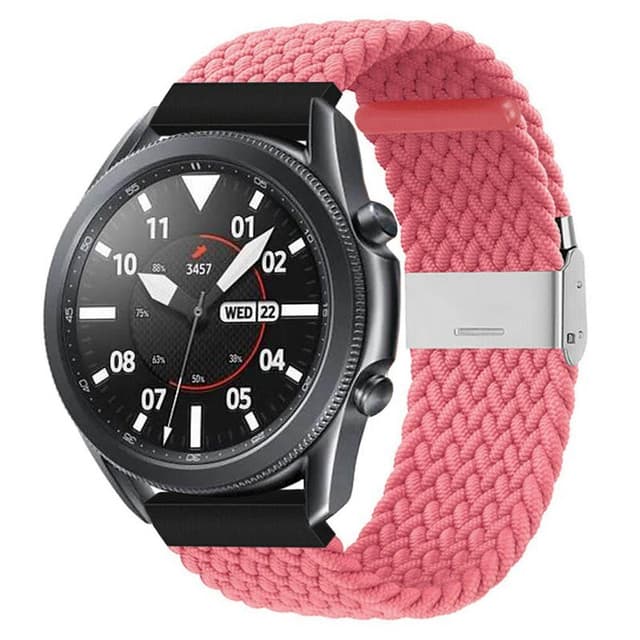 Flettet elastisk armbånd Samsung Galaxy Watch 3 (45mm) - Aprikos