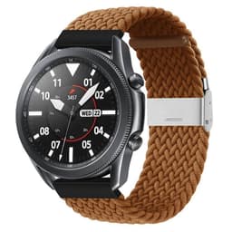 Flettet Elastik Armbånd Samsung Galaxy Watch 3 (45mm) - Brun