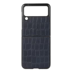 Krokotiilinahkainen kuori Samsung Galaxy Z Flip 4 - Sininen