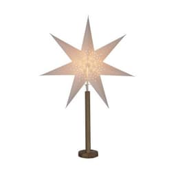 Julstjärna med fot - elice - 60x85cm -ek - star trading
