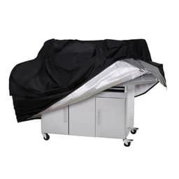 BBQ Grill Cover Sort 183x66x130 cm