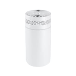 Bærbare mini luftfuktere for soveromsbil Personlig skrivebord Ambient Night Light Hvit