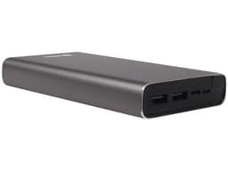 20.000 mAh PD 18W PowerBank USB-C, sort