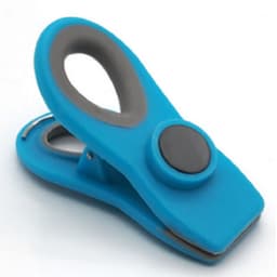 Små magnetiske poseclips Blå
