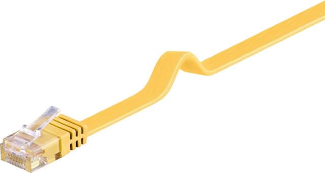 Goobay CAT 6 flat patch-kabel, U/UTP, 22487