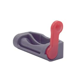 Av/på-lås kompatibel med Dyson V7 grå/rød