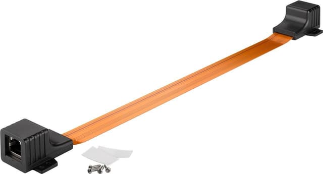 Goobay Ekstra smal vindusgjennomføring for RJ4517300