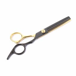 Frisørsaks for hårtynning / tynningssaks Svart