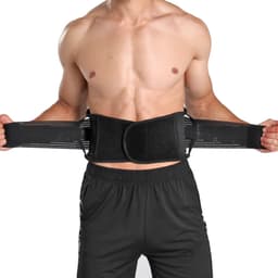 Ryggstödsbälte / Waist trainer Svart L