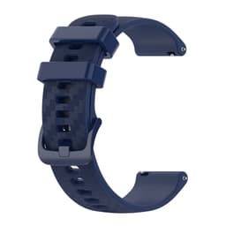 Urrem 20 mm Omega/Huawei/Samsung Galaxy Watch silikone Mørkeblå