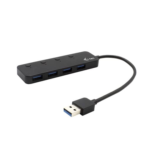 i-tec U3CHARGEHUB4, USB 3.2 Gen 1 (3.1 Gen 1) Type-A, USB 3.2 Gen 1 (3