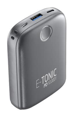 Cellularline SYPBHDPD10000K, Musta, Matkapuhelin/älypuhelin, 10000 mAh, USB, Ad