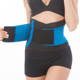 Rygstøttebælte / taljetræner Blå L