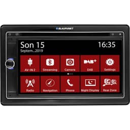 Blaupunkt 2002019000003 Dobbelt-DIN Moniceiver 1 stk