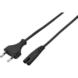 Basetech BT-2336882 Ström Strömsladd Svart 5.00 m