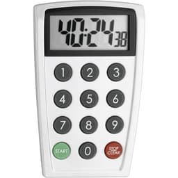 TFA Dostmann 38.2026 Timer Sølv digital