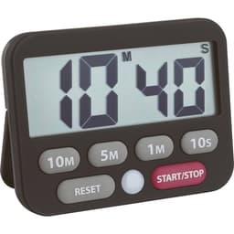 TFA Dostmann 38.2038.01 Timer Svart digital