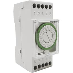 Wallair 1IO0024 Tidbrytarur analog Veckoprogram 3500 W