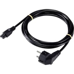 Basetech XR-1638063 Bærbar computer Netværkskabel Sort