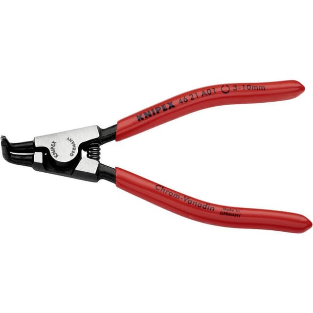 Knipex 46 21 A01 Seegeringtang Passer til Udvendige ringe 3-10 mm Spids form vinklet 90°