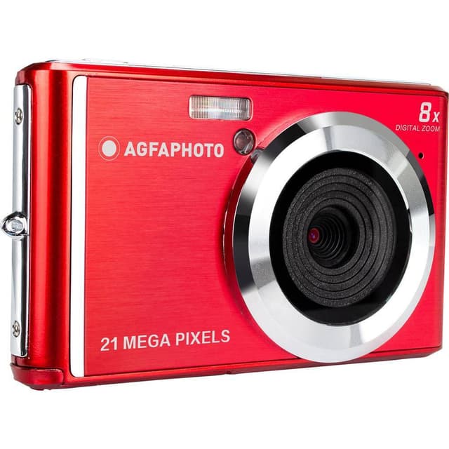 AgfaPhoto DC5200 Digitalkamera 21 Megapixel Röd
