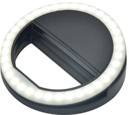 Picture Me Pro Selfie lampe (sort)