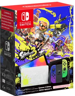 Nintendo Switch OLED-spelkonsol: Splatoon 3 edition
