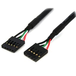 StarTech.com USBINT5PIN, 0,5 m, Hunstik/Hunstik, Sort