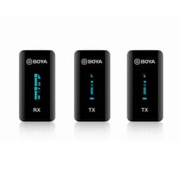 BOYA Mikrofon Trådløs x2 BY-XM6-S2 Ultra Compact 2.4GHz