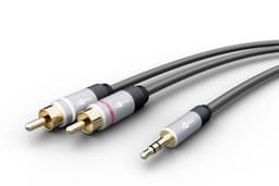 MP3 Jack til RCA Audio Adapterkabel