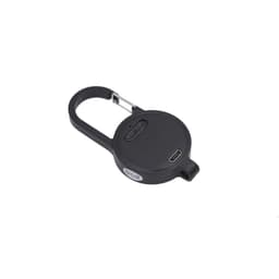 Nøkkelring med stemmeopptaker svart