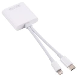 Memorycardlæser med USB-C og Lightning