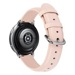 Huami GTS 20 mm læderarmbånd Pink (S)