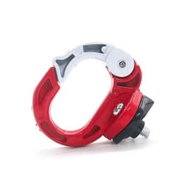 O-formad krok till el-scooter Röd M365