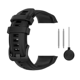 Kellon ranneke Garmin Instinct 2S Silicone mustalle