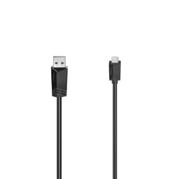 Kabel Micro-USB 2.0 480 Mbit/s 1,5m Sort