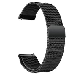 SKALO Milanese Loop to Samsung Watch 5 44mm - Musta