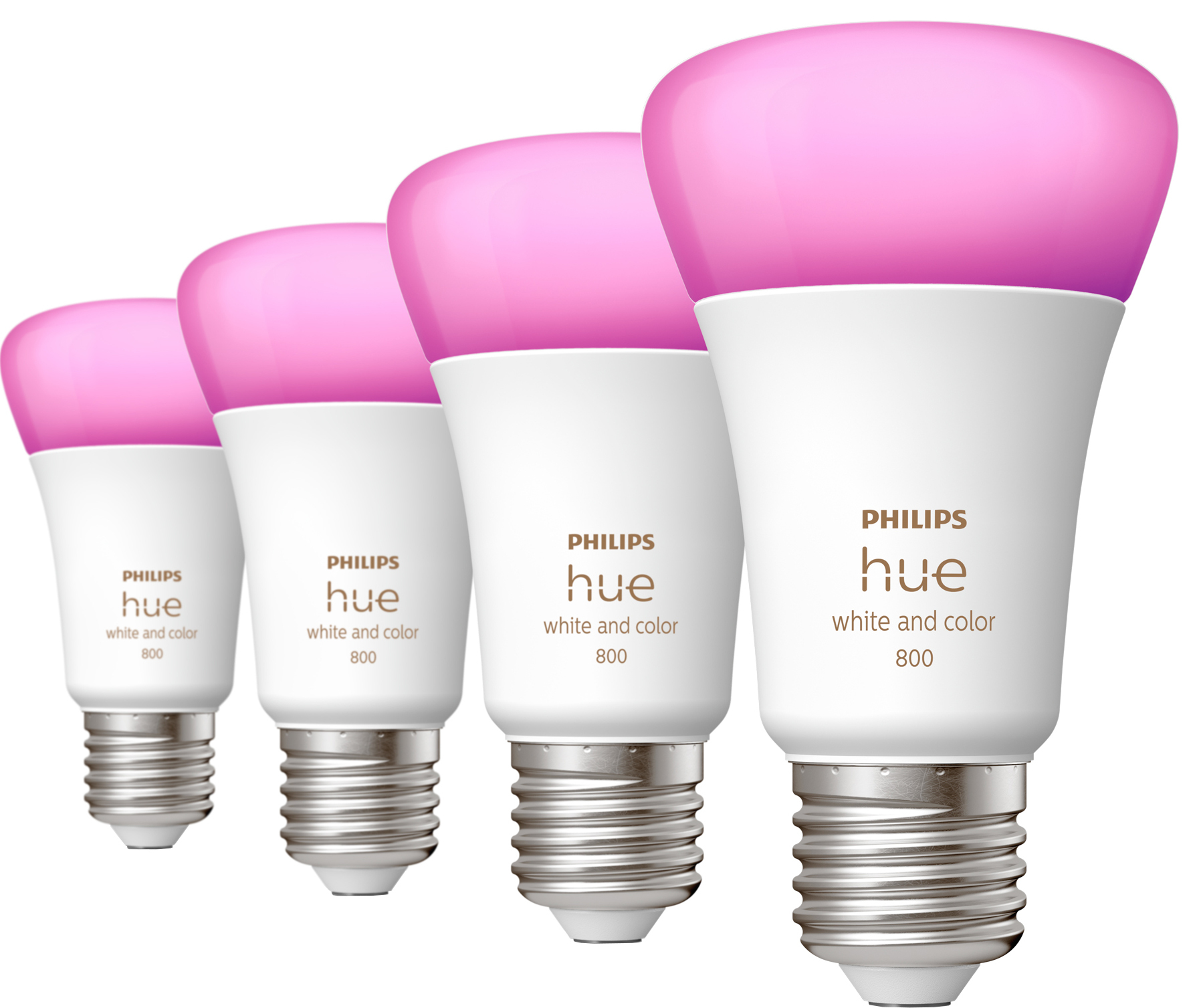 Philips Hue WCA 6,5W A60 E27 4-pk.
