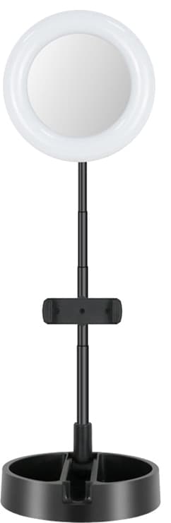 Picture Me ringbelysning med telefonhållare