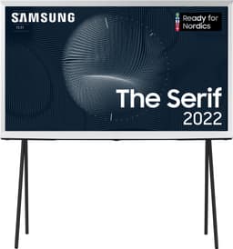 Samsung 50'' The Serif 4K QLED TV (2022, Cloud White)