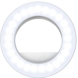 Picture Me selfie LED-lampe (hvit)