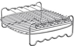 Philips To-etagers stativ med grillspyd til Airfryer 6.2L HD9905/00