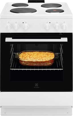 Electrolux Serie 300 Gjutjärnsspis LKS6000S0W (60cm 400 volt)