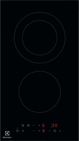 Electrolux keramisk platetopp HOC335F integrert