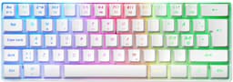 Next MX5 Mini gaming tastatur (hvid)
