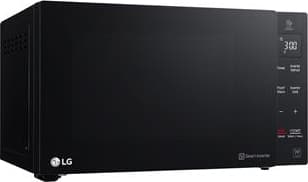 LG Mikrobølgeovn MH6535GIS 25 L, Grill, Touch -kontrol, 1700 W, Sort, Fritstående, Optøningsfunktion
