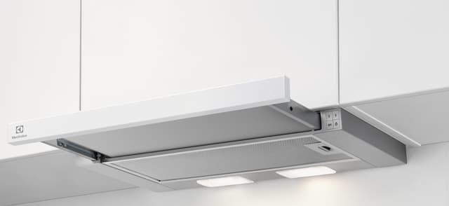 Serie 300 Utdragbar Köksfläkt LFP326W (Vit 60cm)