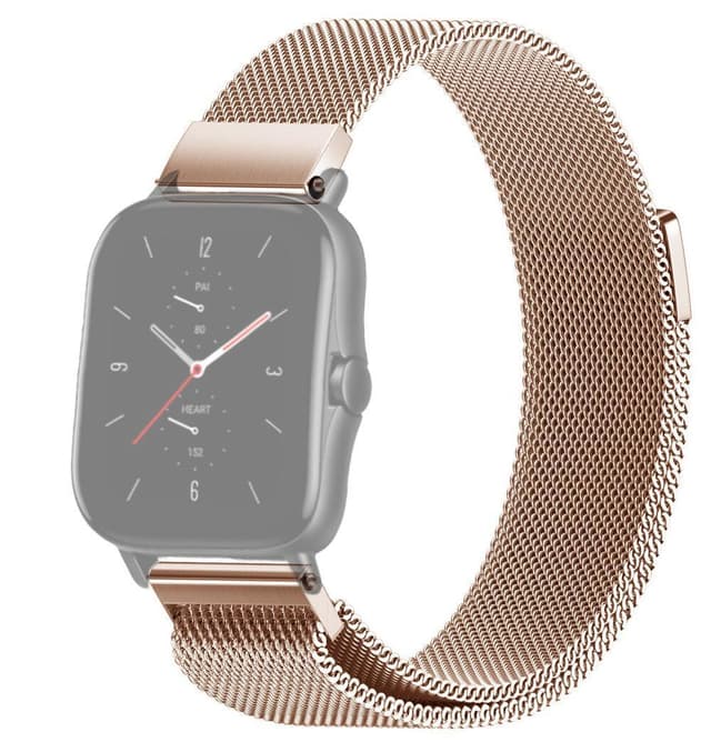 SKALO Milanese Loop to Amazfit GTS 3 - Ruusukulta