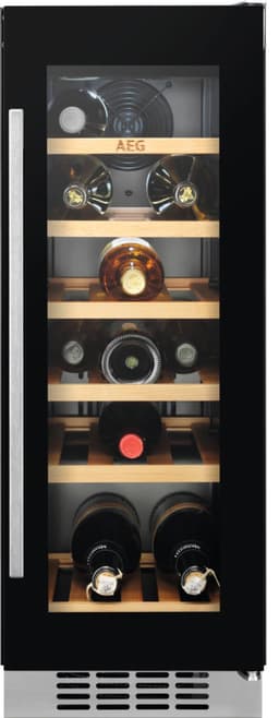 AEG integrert vinskap SWB63001DG (sort)