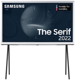 Samsung 43'' The Serif 4K QLED TV (2022, Cloud White)